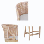 Casual Handcrafted Rattan Counter Stool - R&R Furniture Gallery (Fountain Valley, CA)
