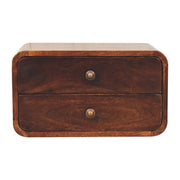 Curved Wall Mounted Bedside Nightstand - R&R Furniture Gallery (Fountain Valley, CA)