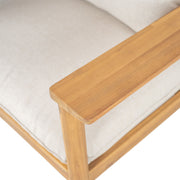 Terassi - Outdoor Lounge Chair (Set of 2) With Cushions - Beige / Light Teak - R&R Furniture Gallery (Fountain Valley, CA)