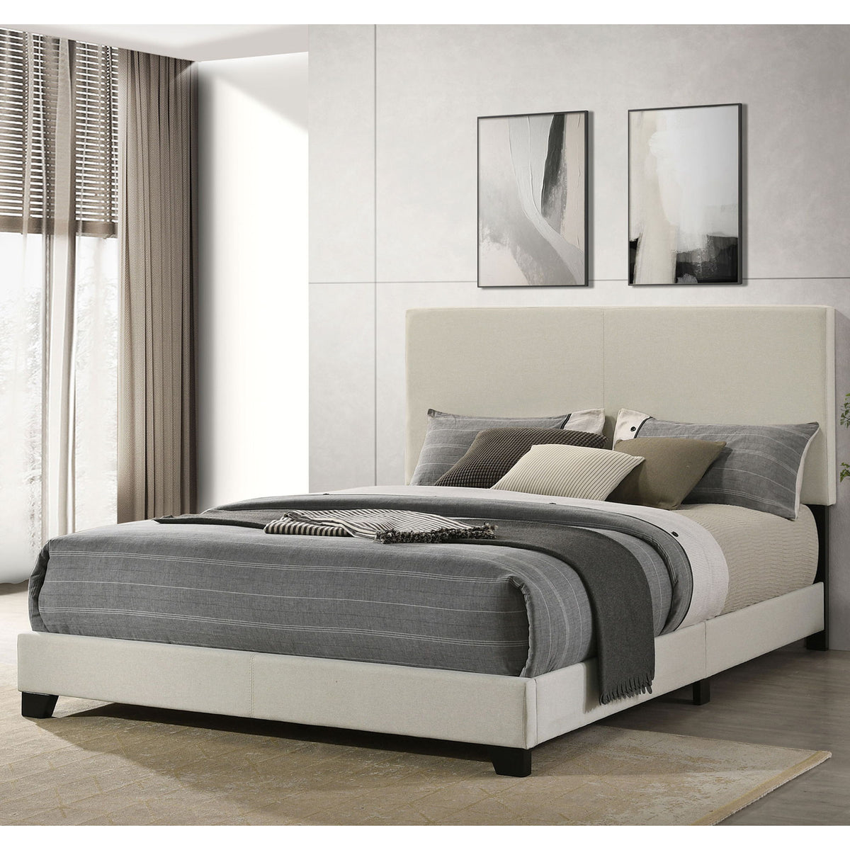 Efram - Panel Bed