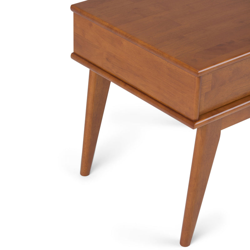 Draper - Handcrafted Mid Century End Table - R&R Furniture Gallery (Fountain Valley, CA)
