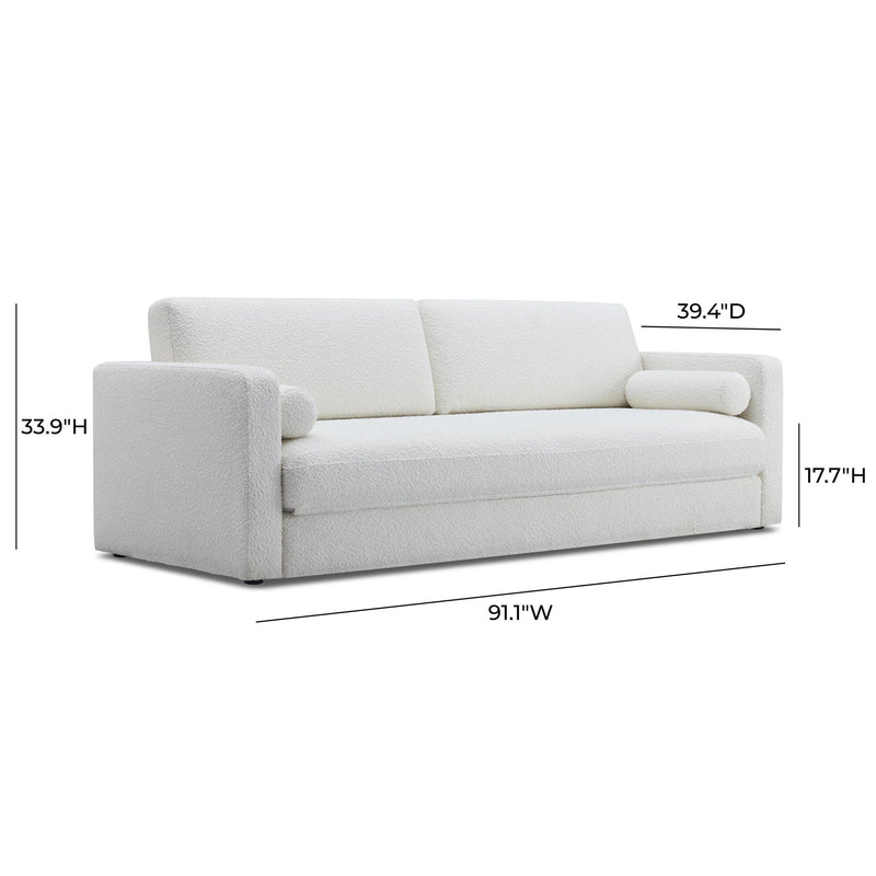 Ryan - Boucle Sofa Bed - R&R Furniture Gallery (Fountain Valley, CA)
