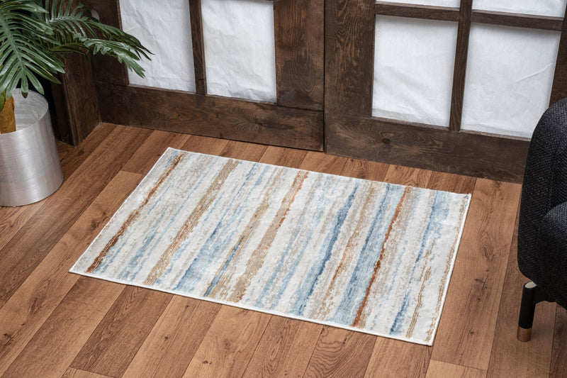 Elegance - 5'3" X 7'3" Area Rug - Multi, Polyester - R&R Furniture Gallery (Fountain Valley, CA)
