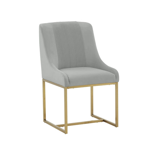 Lisa - Velvet Dining Chair - R&R Furniture Gallery (Fountain Valley, CA)