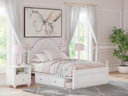 Kozlani - Upholstered Panel Storage Bed - R&R Furniture Gallery (Fountain Valley, CA)