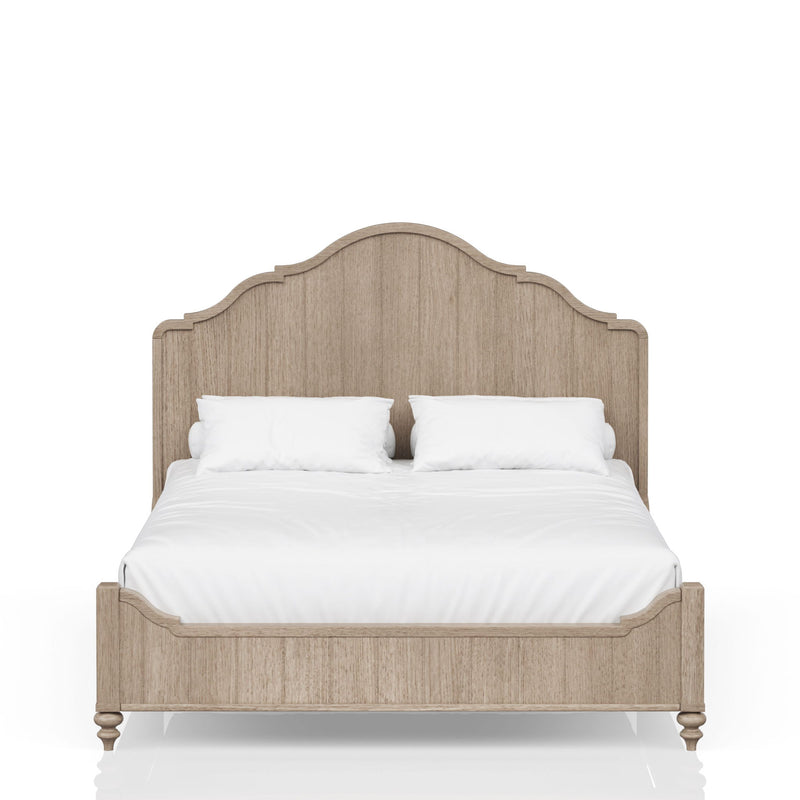 Elegant Design Panel Bed With Transitional Casual Design - R&R Furniture Gallery (Fountain Valley, CA)