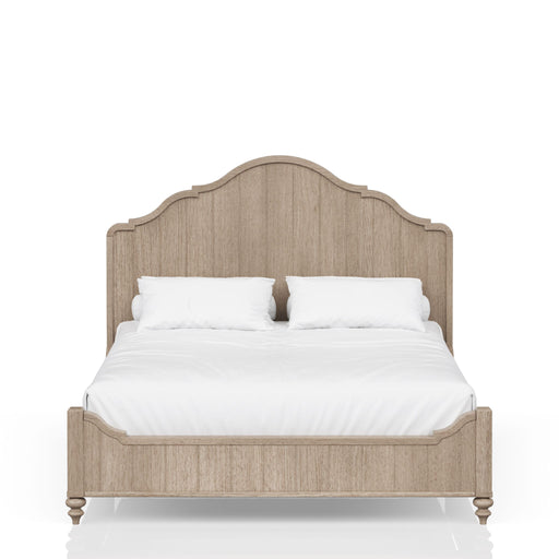 Elegant Design Panel Bed With Transitional Casual Design - R&R Furniture Gallery (Fountain Valley, CA)