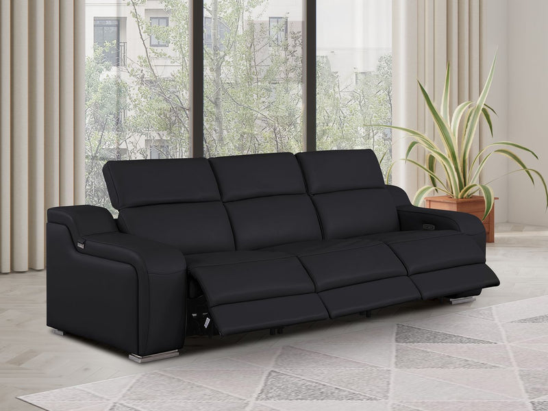 1116 - 3-Piece Modular Power Reclining Sofa In With 3 Power Recliners & Power Headrests