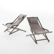 Arcadia - Outdoor Sling Chair With Pillow - R&R Furniture Gallery (Fountain Valley, CA)
