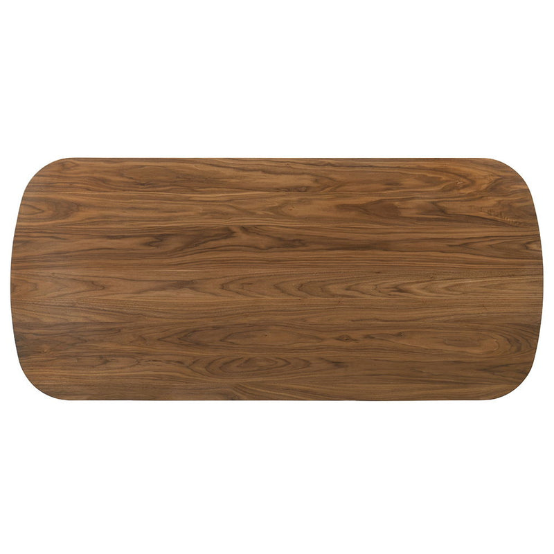 Delina - Dining Table - Walnut - R&R Furniture Gallery (Fountain Valley, CA)