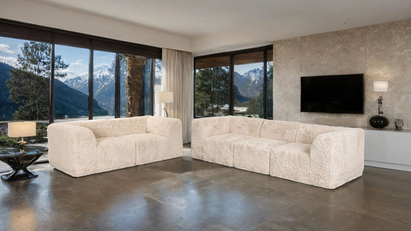 Nappi - Sofa + Loveseat, Sand