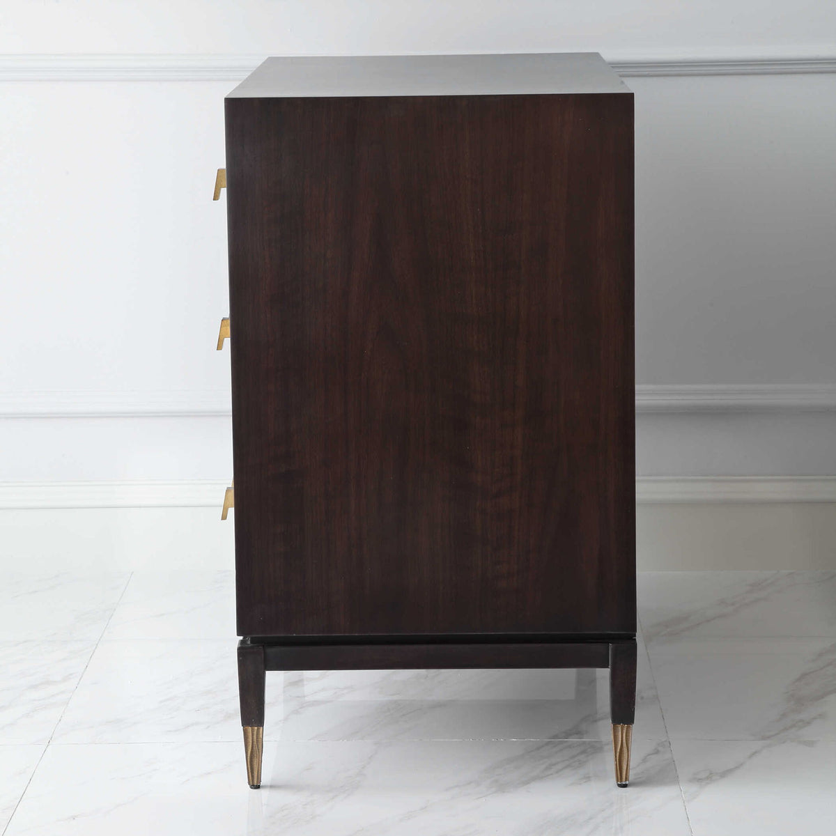 Pyramid - Chest - Walnut/White