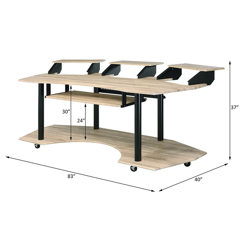 Eleazar - Music Recording Studio Desk - R&R Furniture Gallery (Fountain Valley, CA)