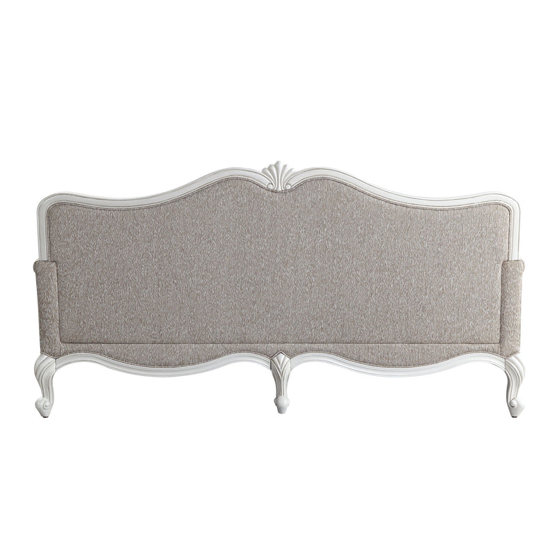Ciddrenar - Sofa With 5 Pillows - Fabric & White - R&R Furniture Gallery (Fountain Valley, CA)