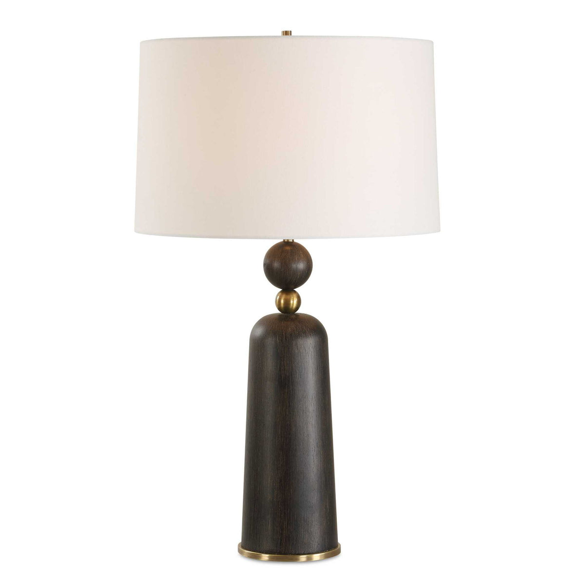 McQuinn - Table Lamp - Dark Walnut