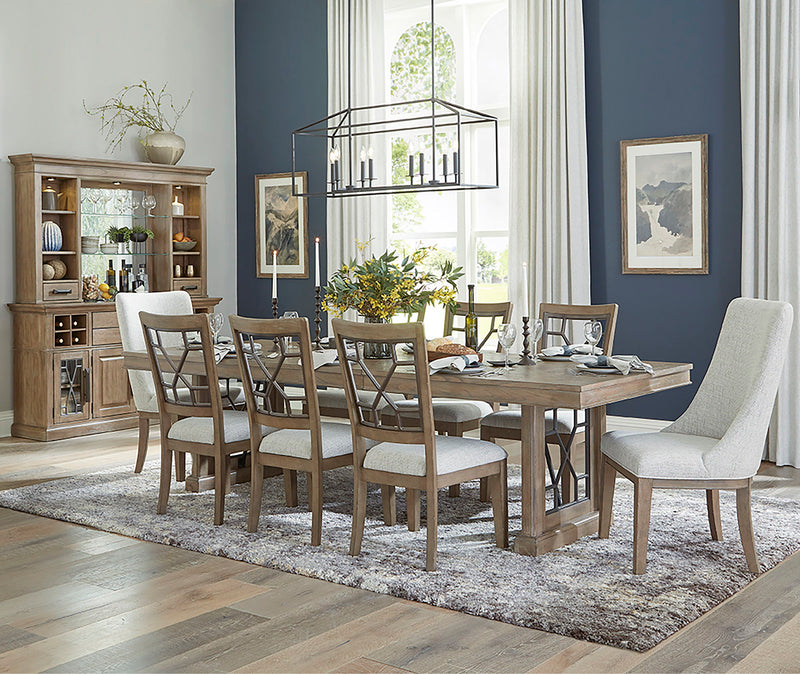 Sundance Dining - Grid Dining Chair (Set of 2) - Sandstone