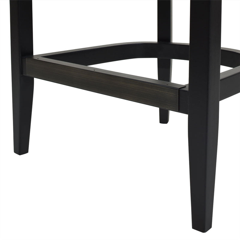 Americana - Mid-Century Modern Cane Back Counter Stool - R&R Furniture Gallery (Fountain Valley, CA)