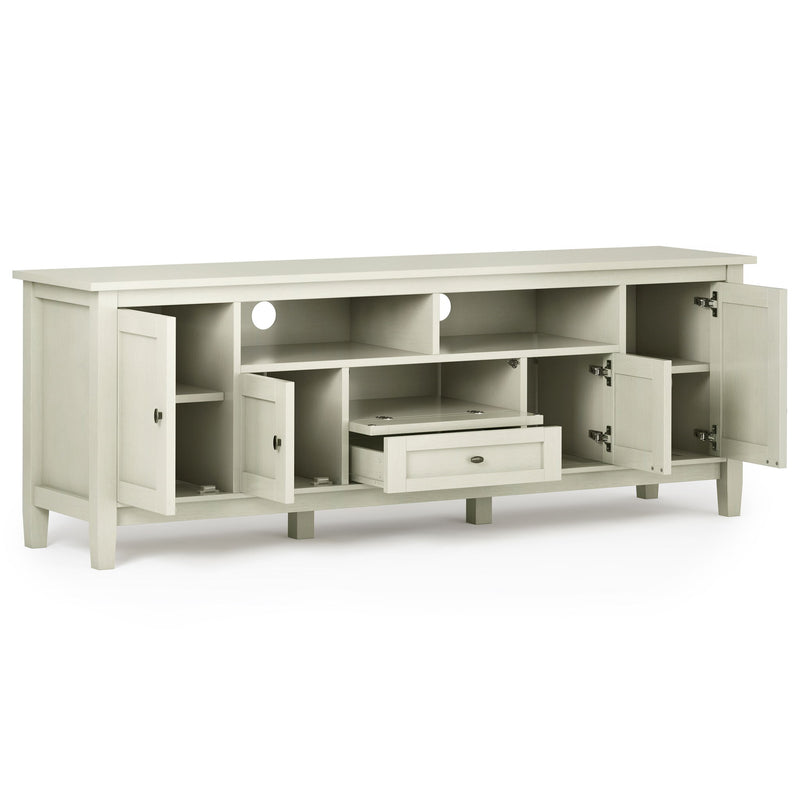 Warm Shaker - Handcrafted TV Media Stand - R&R Furniture Gallery (Fountain Valley, CA)