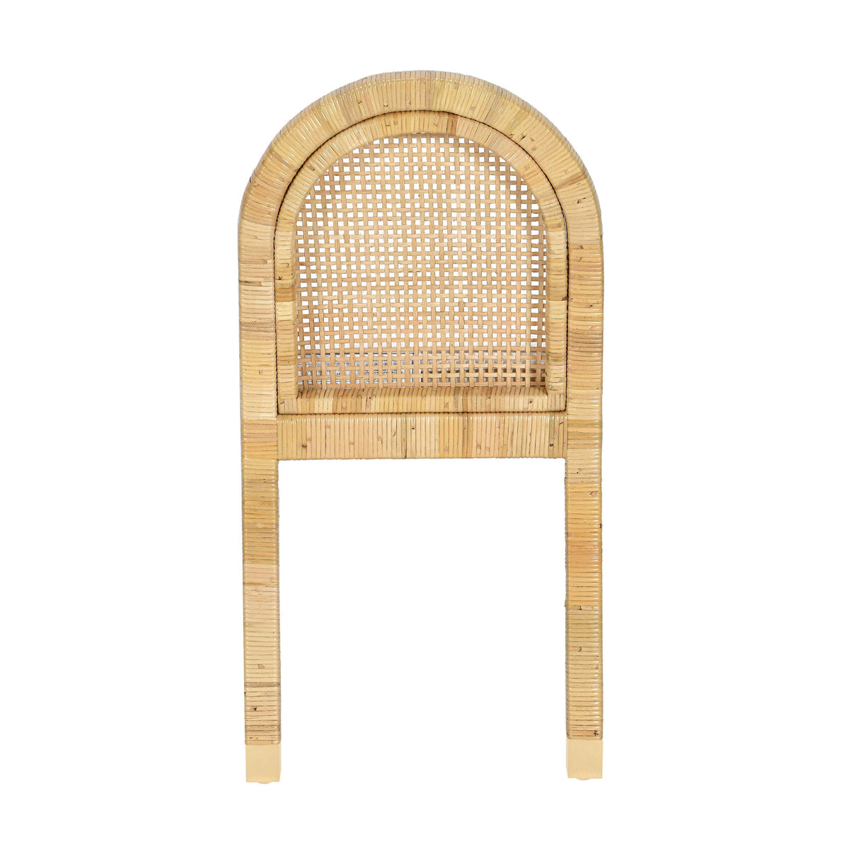 Amara - Arched Dining Chair - Cream - R&R Furniture Gallery (Fountain Valley, CA)