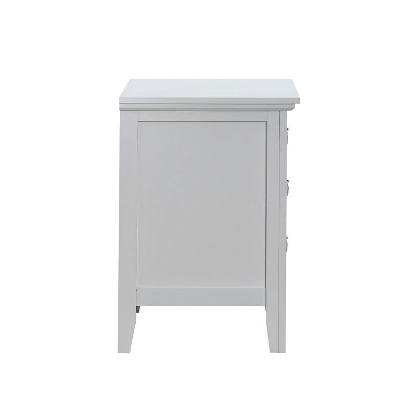 Hammond - 3 Drawer Nightstand - White - R&R Furniture Gallery (Fountain Valley, CA)