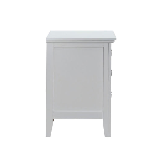 Hammond - 3 Drawer Nightstand - White - R&R Furniture Gallery (Fountain Valley, CA)