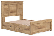 Makidern - Panel Storage Bed With Under Bed Storage Unit - R&R Furniture Gallery (Fountain Valley, CA)