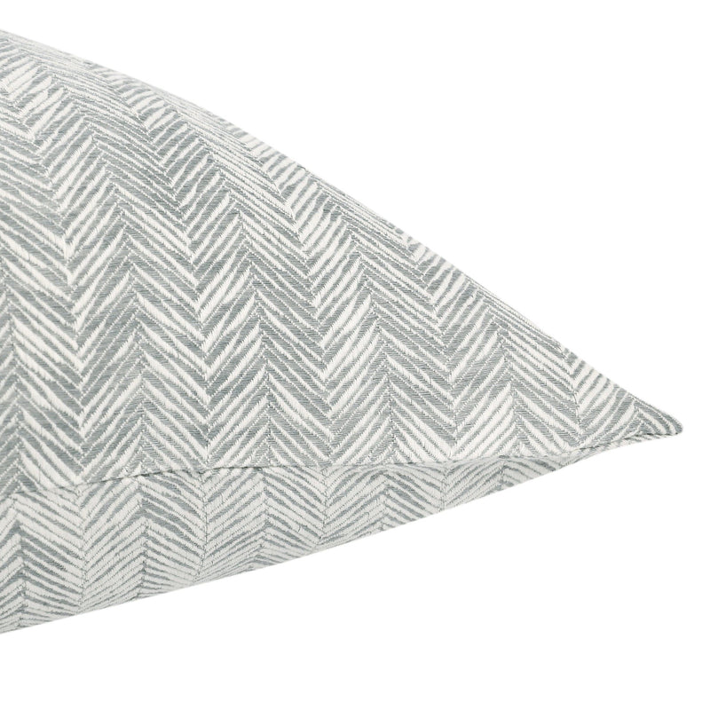 French Herringbone sham by Classic Home, featuring a textured pattern in soft, neutral tones for a stylish bedroom accent.
