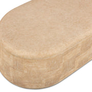 Surraya - Concrete Rounded Coffee Table - R&R Furniture Gallery (Fountain Valley, CA)
