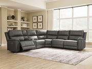 Bleckley - Reclining Sectional - R&R Furniture Gallery (Fountain Valley, CA)
