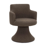 Jeffree - Performance Boucle Swivel Dining Chair - R&R Furniture Gallery (Fountain Valley, CA)