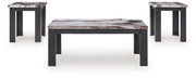 Jazmore - Occasional Table Set (Set of 3) - Dark Brown - R&R Furniture Gallery (Fountain Valley, CA)