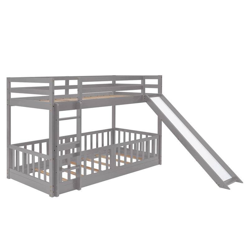 Functional Bunk Bed & Convertible Ladder And Slide - R&R Furniture Gallery (Fountain Valley, CA)