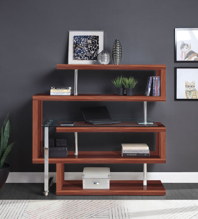 Buck II - Writing Desk With Bookshelf - R&R Furniture Gallery (Fountain Valley, CA)