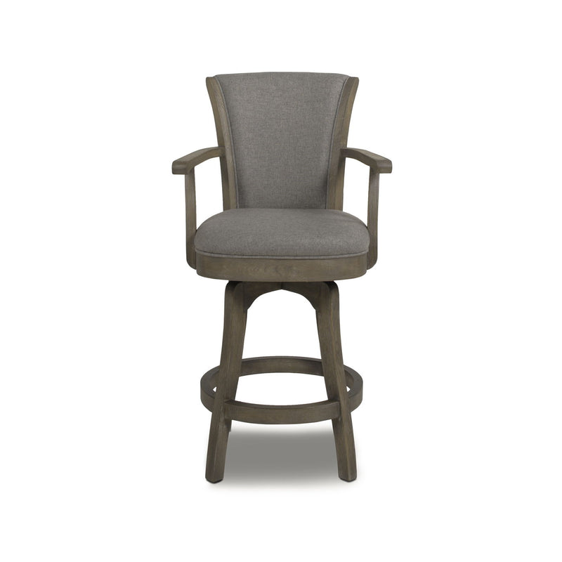 Williams - Swivel Counter Height Bar Stool - R&R Furniture Gallery (Fountain Valley, CA)