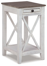 Adalane - Accent Table - White / Gray - R&R Furniture Gallery (Fountain Valley, CA)