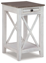 Adalane - Accent Table - White / Gray - R&R Furniture Gallery (Fountain Valley, CA)