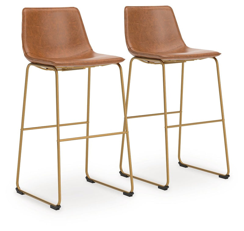 Ciabori - Tall Upholstered Barstool (Set of 2) - R&R Furniture Gallery (Fountain Valley, CA)