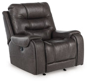 Femley - Rocker Recliner - Smoke - R&R Furniture Gallery (Fountain Valley, CA)