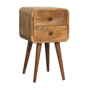 Curved Nightstand, - R&R Furniture Gallery (Fountain Valley, CA)