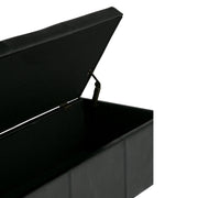 Avalon - Multifunctional Storage Ottoman Bench - R&R Furniture Gallery (Fountain Valley, CA)