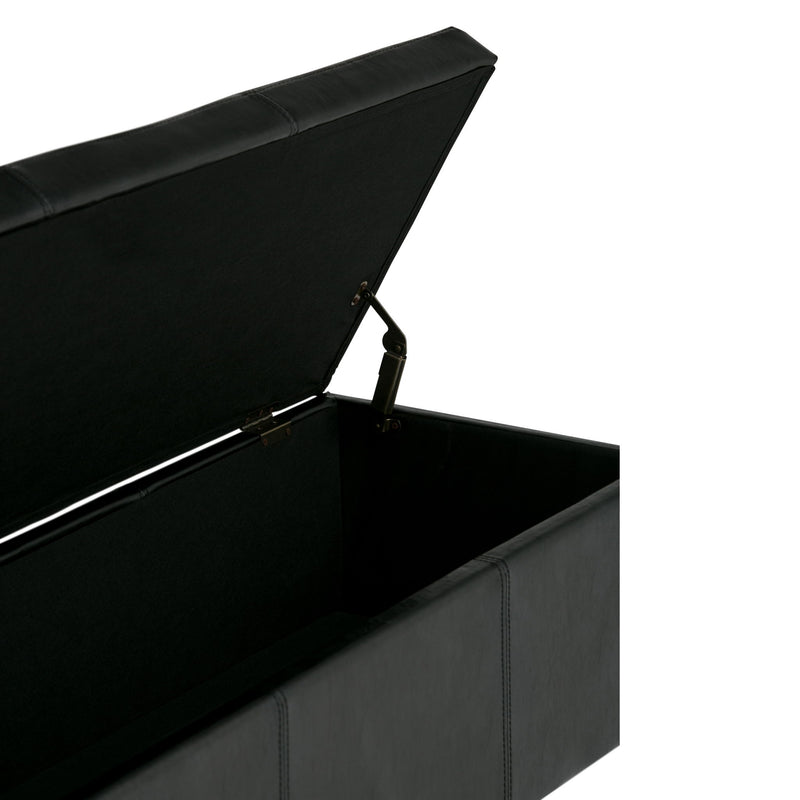 Avalon - Multifunctional Storage Ottoman Bench - R&R Furniture Gallery (Fountain Valley, CA)