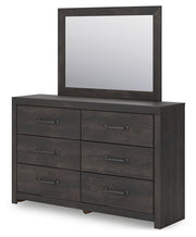 Hollivern - Dresser And Mirror - Dark Gray - R&R Furniture Gallery (Fountain Valley, CA)