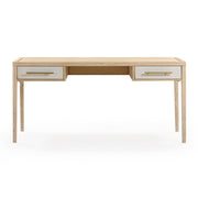 Hera - Executive Desk - Natural Washed - R&R Furniture Gallery (Fountain Valley, CA)