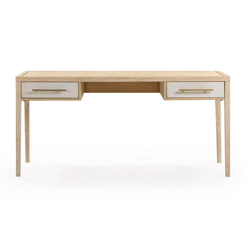 Hera - Executive Desk - Natural Washed - R&R Furniture Gallery (Fountain Valley, CA)