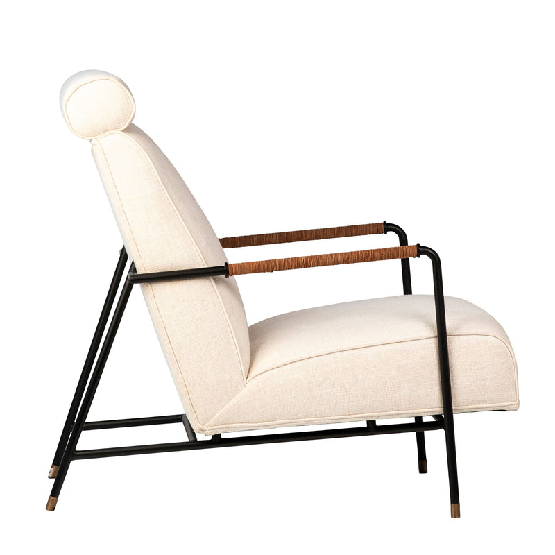 Ortiz - Occasional Chair - Black And Cream