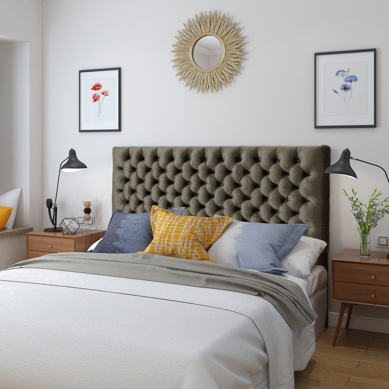 Annecy - Contemporary Upholstered Headboard - R&R Furniture Gallery (Fountain Valley, CA)
