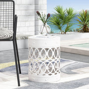 Outdoor Metal Large End Table, Modern Design - R&R Furniture Gallery (Fountain Valley, CA)