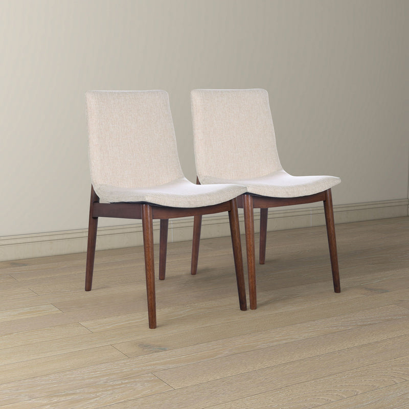 Ravel - Dining Chair (Set of 2) - Beige - R&R Furniture Gallery (Fountain Valley, CA)