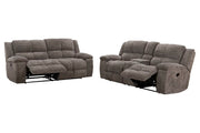 Buster - Manual Glider Reclining Sofa Set - R&R Furniture Gallery (Fountain Valley, CA)