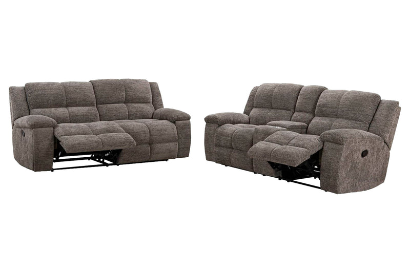 Buster - Manual Glider Reclining Sofa Set - R&R Furniture Gallery (Fountain Valley, CA)